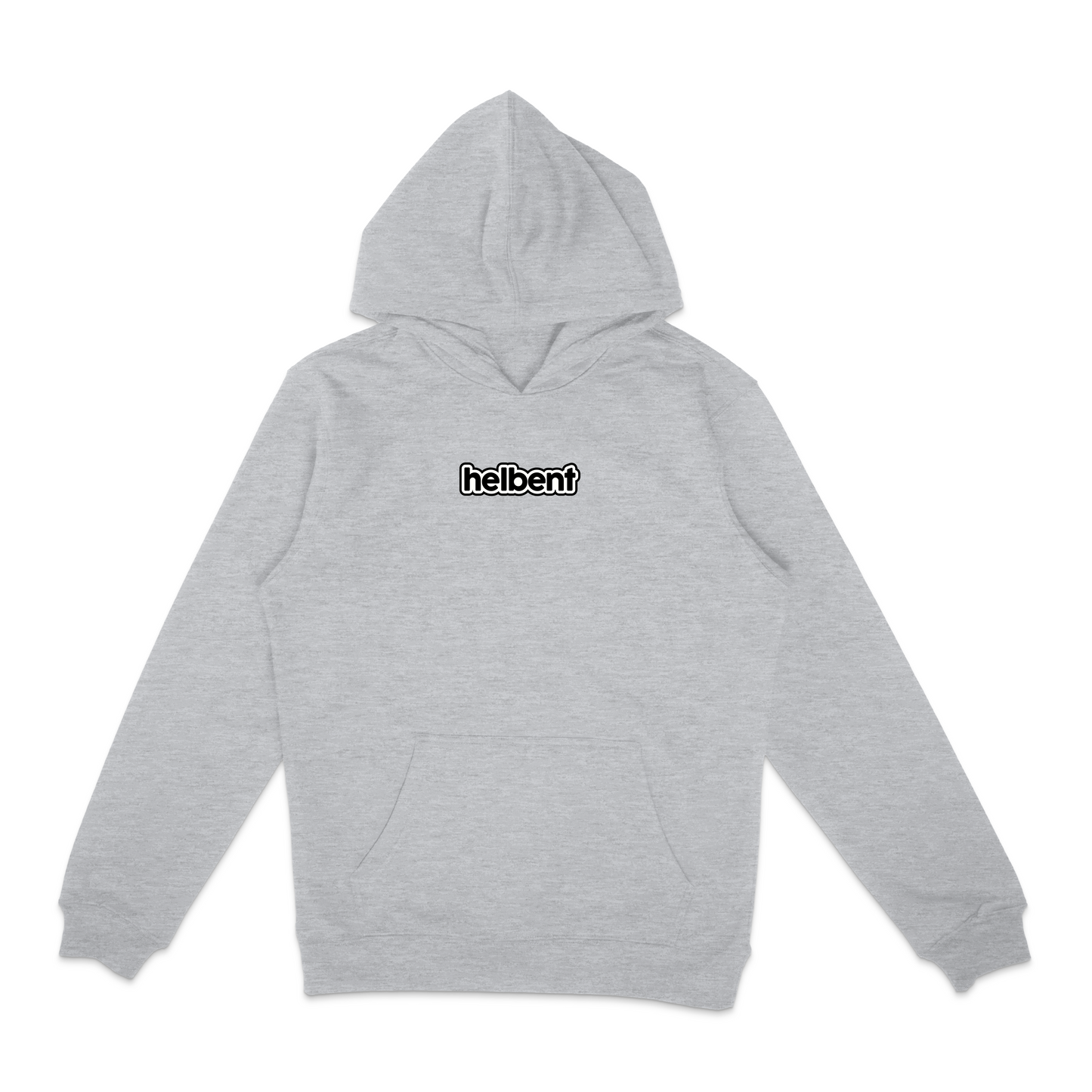 logo hoodie (heather grey)