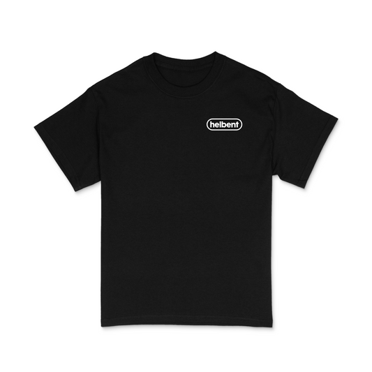 globe logo tee (black)